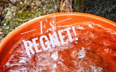 Es regnet!