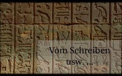Auf arte: Vom Schreiben und Denken