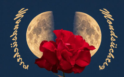 Sommerabend mit Mond