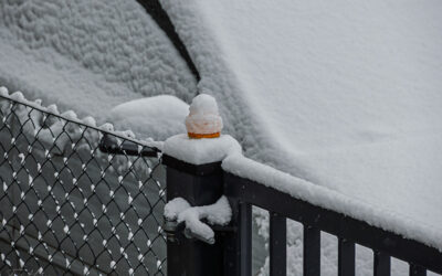 Mächtig viel Schnee da draußen