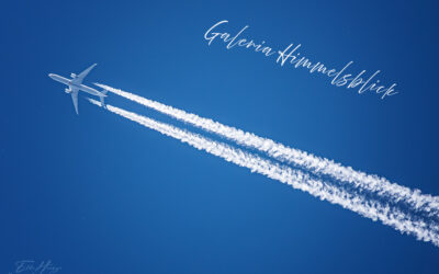 Am Himmel über Frankfurt . . .